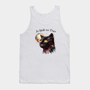 Witch's Black Cat Tank Top